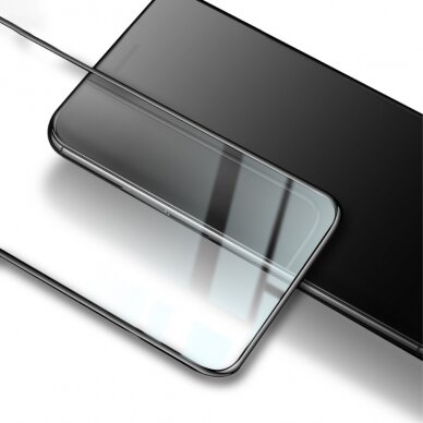 Sony Xperia Pro-I juodas pilnas 5D stiklas 3