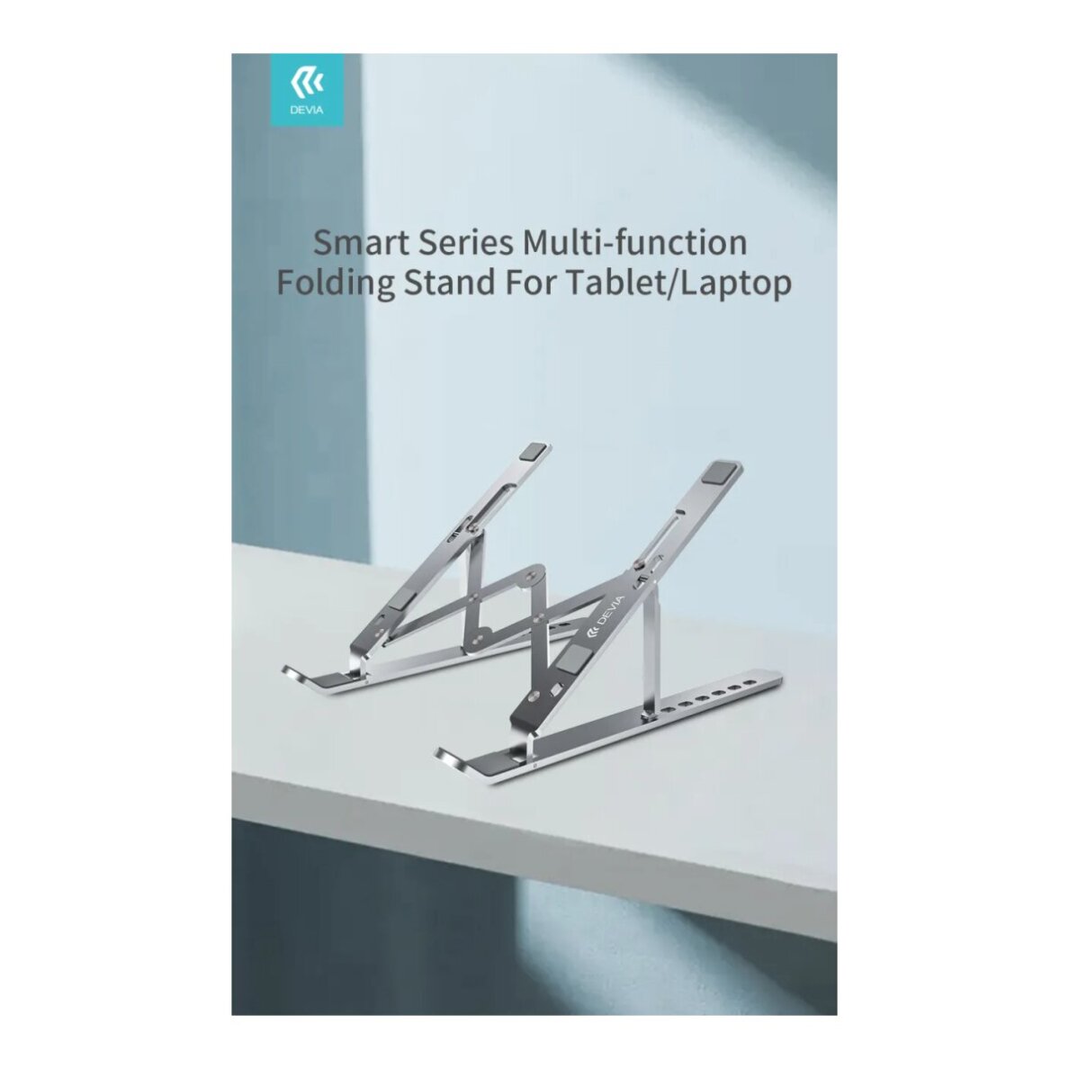 Sulankstomas stovas nešiojamam kompiuteriui/planšetui DEVIA PRO1 1