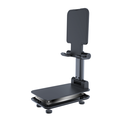Sulankstomas stovas mobiliam telefonui/planšetui black Devia 2