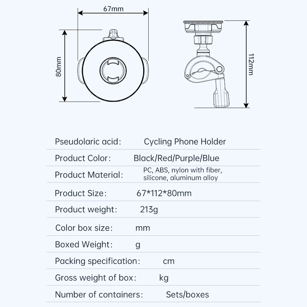 Telefono laikiklis dviračiui / motociklui / paspirtukui black BLAVEC Velo BV-03 Quick Lock BV03-QLMHB 12 Telefono laikiklis dviračiui / motociklui / paspirtukui black BLAVEC Velo BV-03 Quick Lock BV03-QLMHB 12
