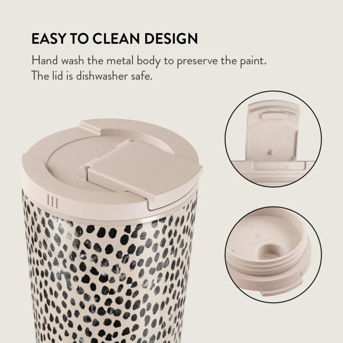 Termo puodelis BURGA - Almond Latte 500 ml 2