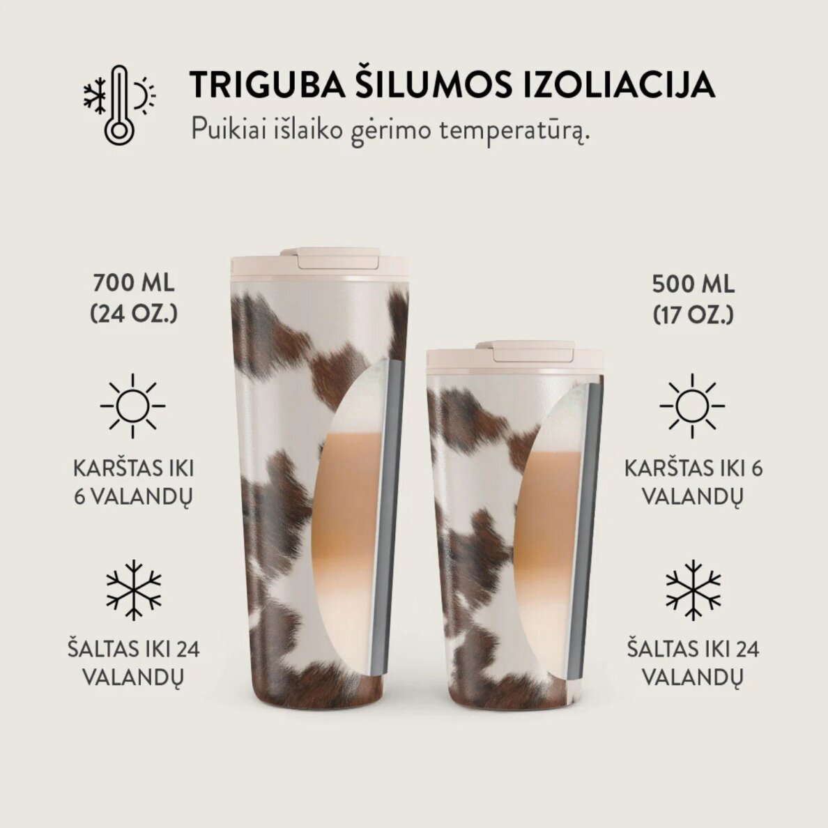 Termo puodelis BURGA - Celestial 500 ml 2