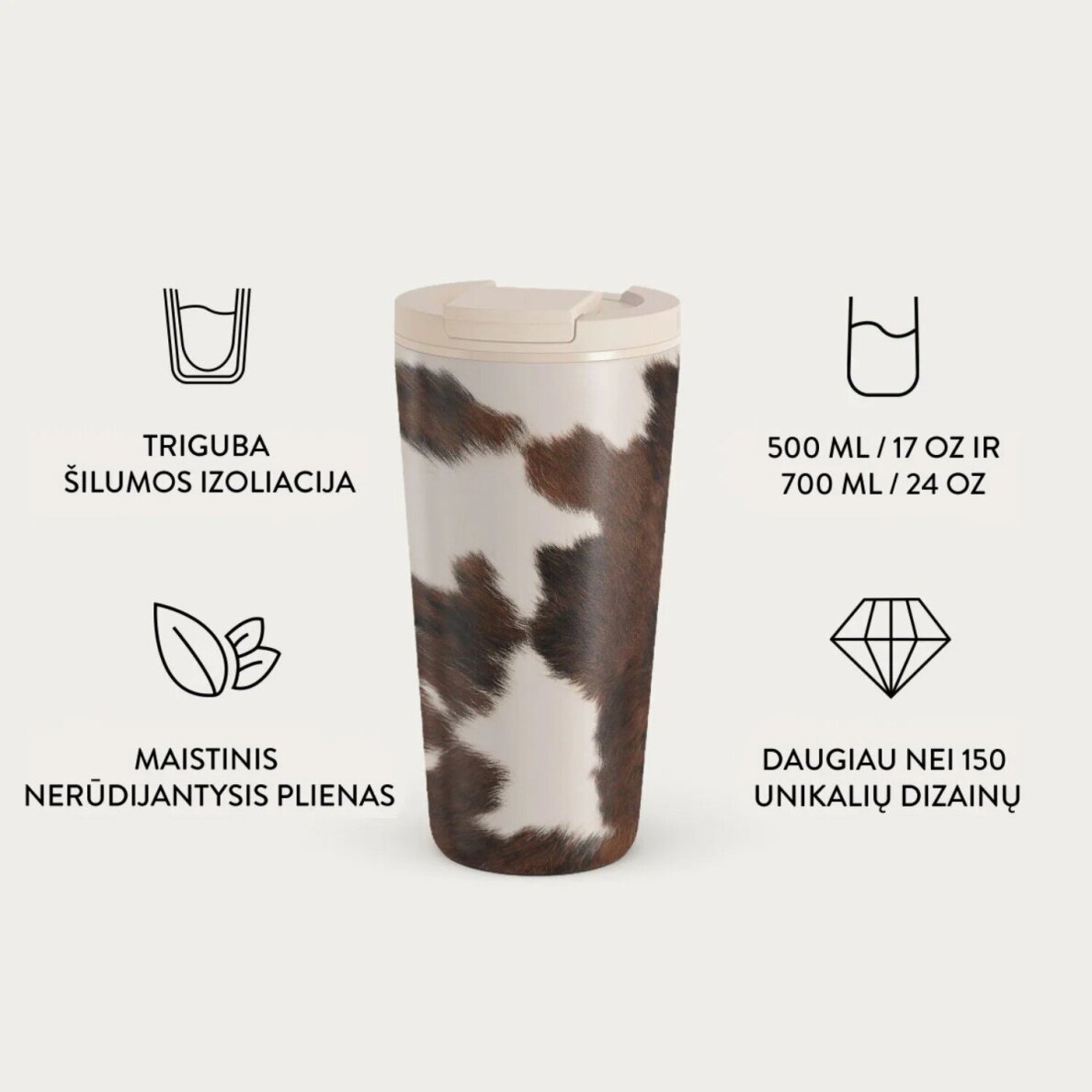 Termo puodelis BURGA - Celestial 500 ml 1