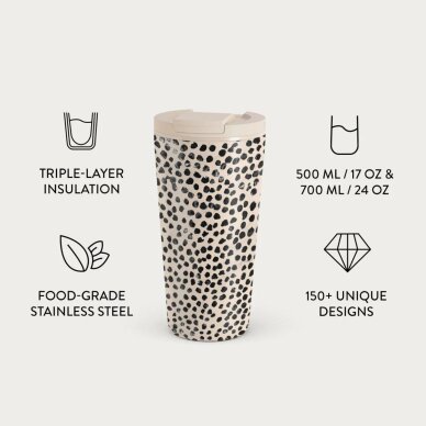 Termo puodelis BURGA - Almond Latte 500 ml 1