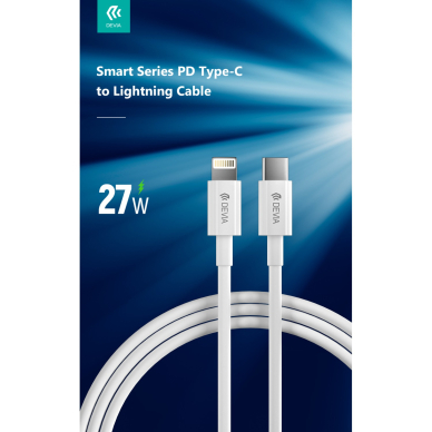 TYPE-C to Lightning PD 27W 2m laidas 1