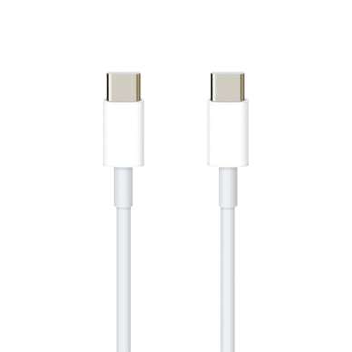 TYPE-C TO TYPE-C baltas laidas