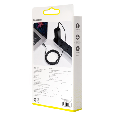 TYPE-C TO TYPE-C Baseus black-grey laidas 2m CATKLF-ALG1 100W 6