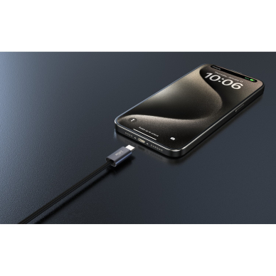 TYPE-C TO TYPE-C Extreme PD 240W 5A 2m laidas DEVIA 7 TYPE-C TO TYPE-C Extreme PD 240W 5A 2m laidas DEVIA 7