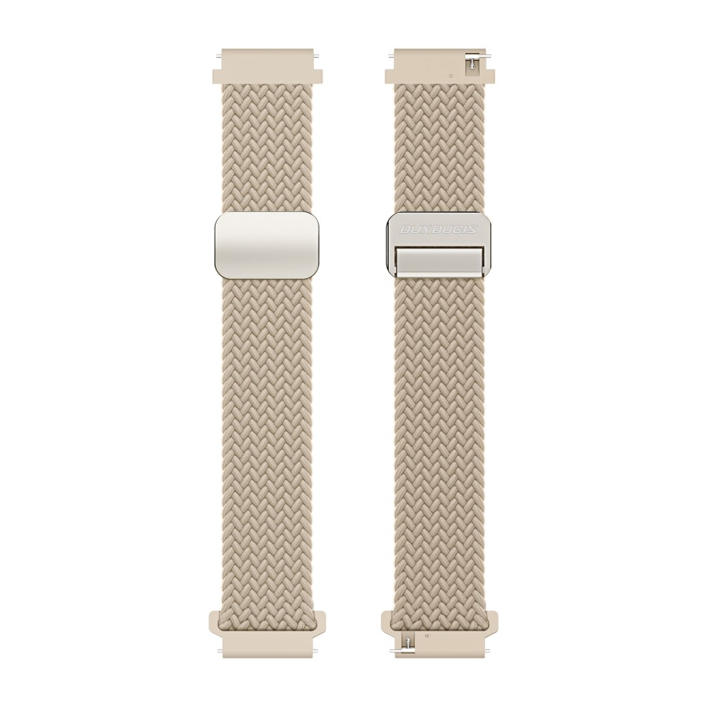 Universali beige DUX DUCIS Braided Nylon apyrankė 22mm 6