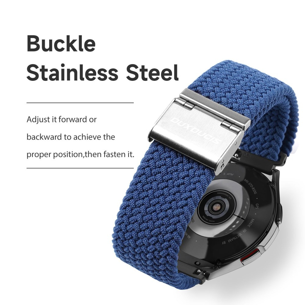 Universali midnight DUX DUCIS Braided Nylon apyrankė 20mm 5