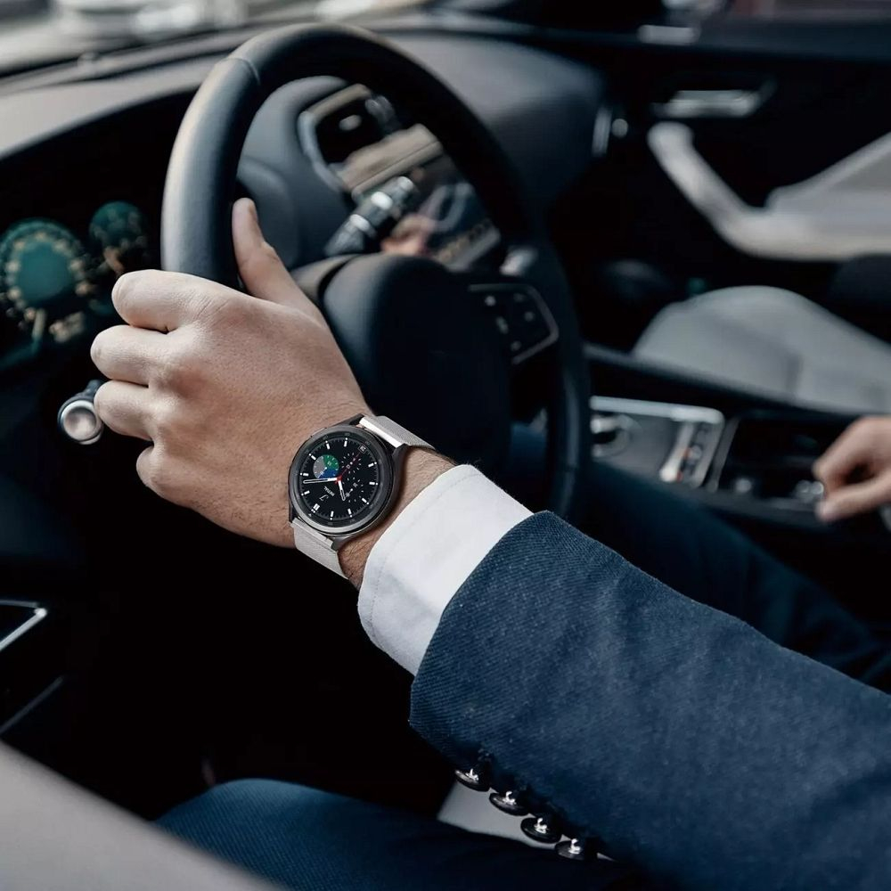 Universali DUX DUCIS Milanese stainless steel magnetic apyrankė 20mm silver 7