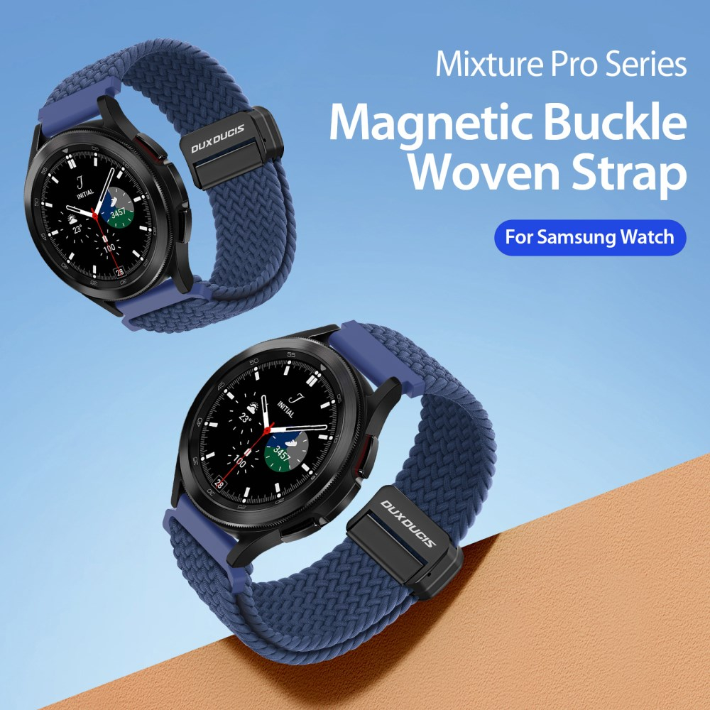 Universali storm blue DUX DUCIS Braided Nylon apyrankė 22mm 9