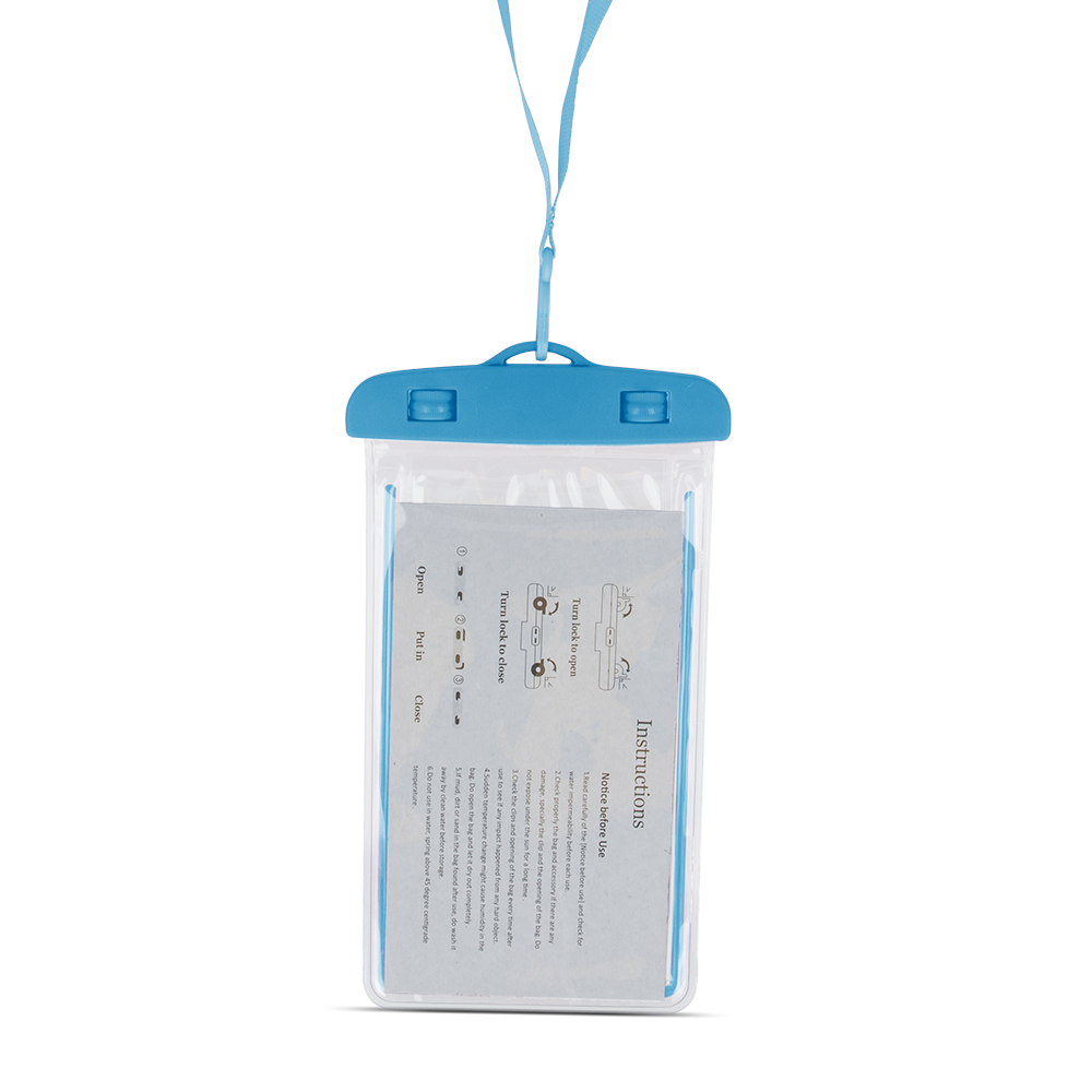 Universalus žydras sandarus / neperšlampamas vandeniui dėklas 1