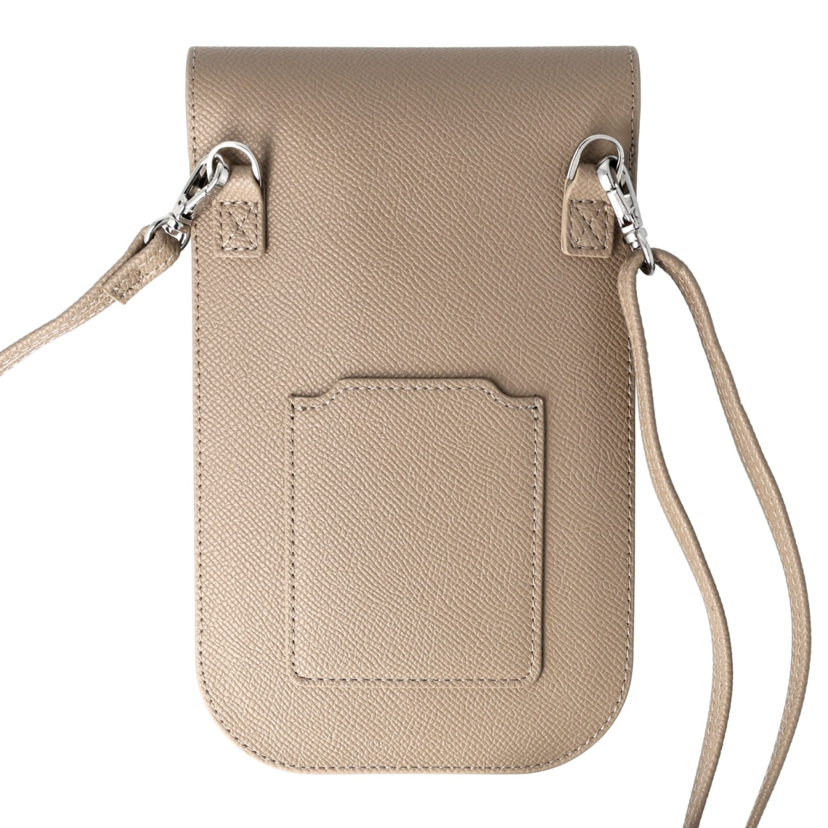 Universali beige GUESS įmautė - rankinė Grained Triangle Logo 1