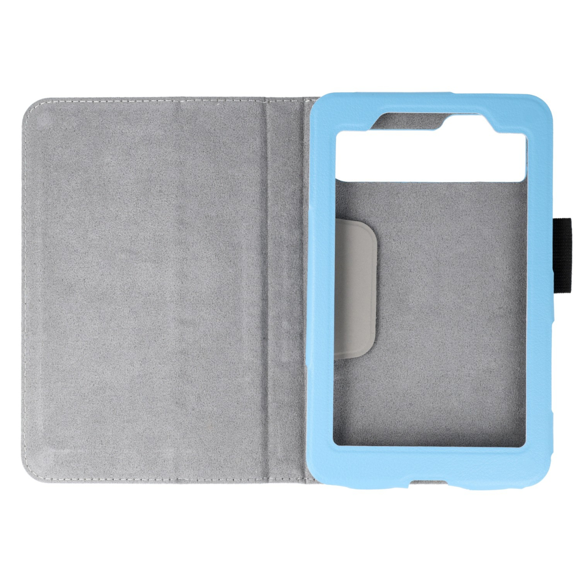 Universalus 7`colių žydras PLAIM dėklas 2