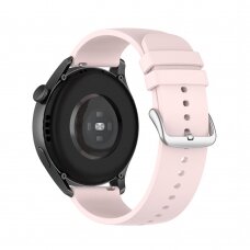 Universali silikoninė apyrankė kreminė 22mm