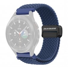 Universali storm blue DUX DUCIS Braided Nylon apyrankė 22mm