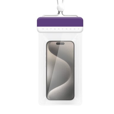 Universalus sandarus / neperšlampamas vandeniui Typ 3 dėklas 230x118 mm purple-white