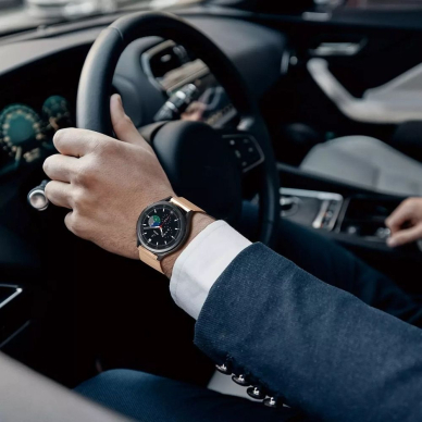 Universali DUX DUCIS Milanese stainless steel magnetic apyrankė 20mm gold 6