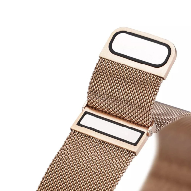 Universali DUX DUCIS Milanese stainless steel magnetic apyrankė 20mm gold 2