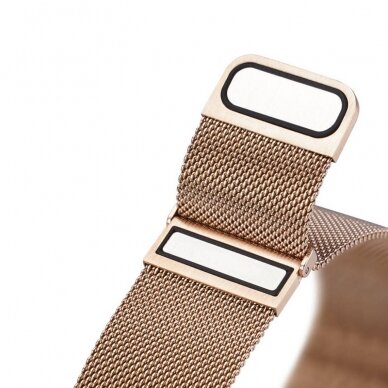 Universali DUX DUCIS Milanese stainless steel magnetic apyrankė 22mm gold 1