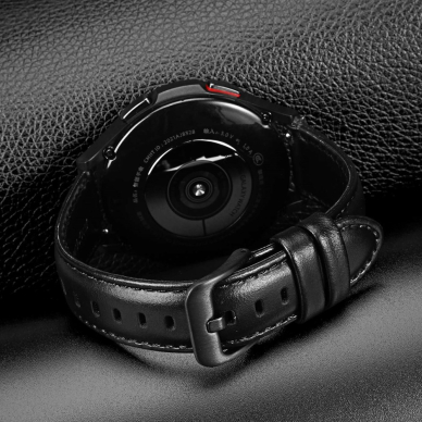 Universali black DUX DUCIS odinė apyrankė 20mm 1