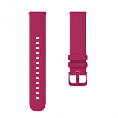 Universali silikoninė apyrankė fuchsia 18mm 3