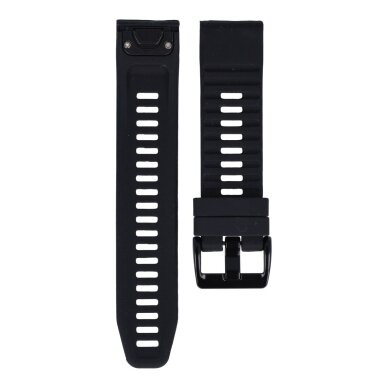 Universali silikoninė apyrankė Quick Release black 22mm