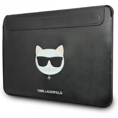 Universalus 16" juodas KARL LAGERFELD dėklas KLCS16CHBK 1