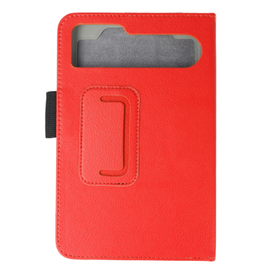 Universalus 7`colių raudonas PLAIM dėklas 1