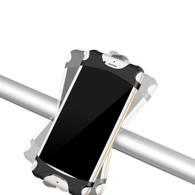 Baseus silikoninis telefono laikiklis dviračiui / motociklui / paspirtukui 5.5" SUMIR-BY01 2