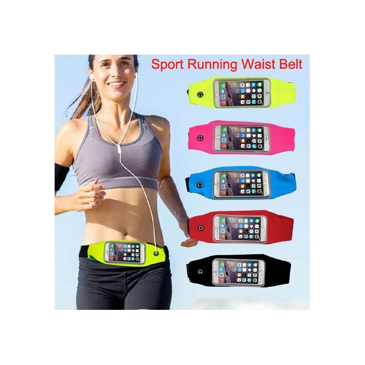 Universalus juodas SPORT dėklas ant juosmens 2