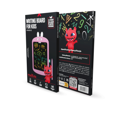 Vaikiška rašymo lenta pink MAXLIFE MXWB-02 7