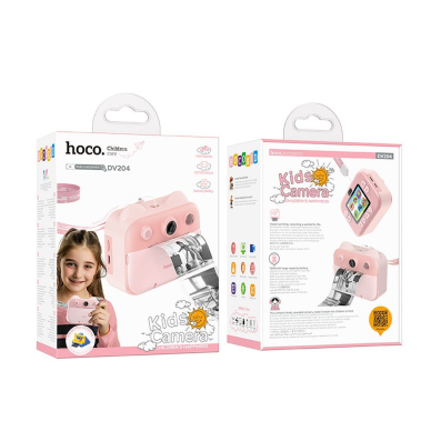 Vaikiškas fotoaparatas HOCO DV204 pink 11