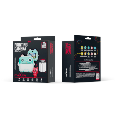 Vaikiškas fotoaparatas Maxlife MXPC-100 blue 8 Vaikiškas fotoaparatas Maxlife MXPC-100 blue 8
