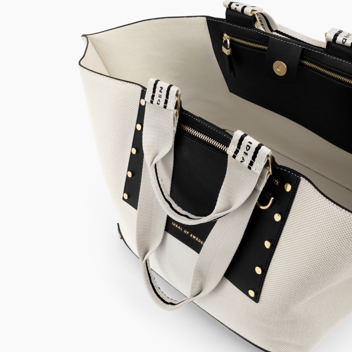 Viola Tote iDeal Of Sweden Bag Canvas Noir 2