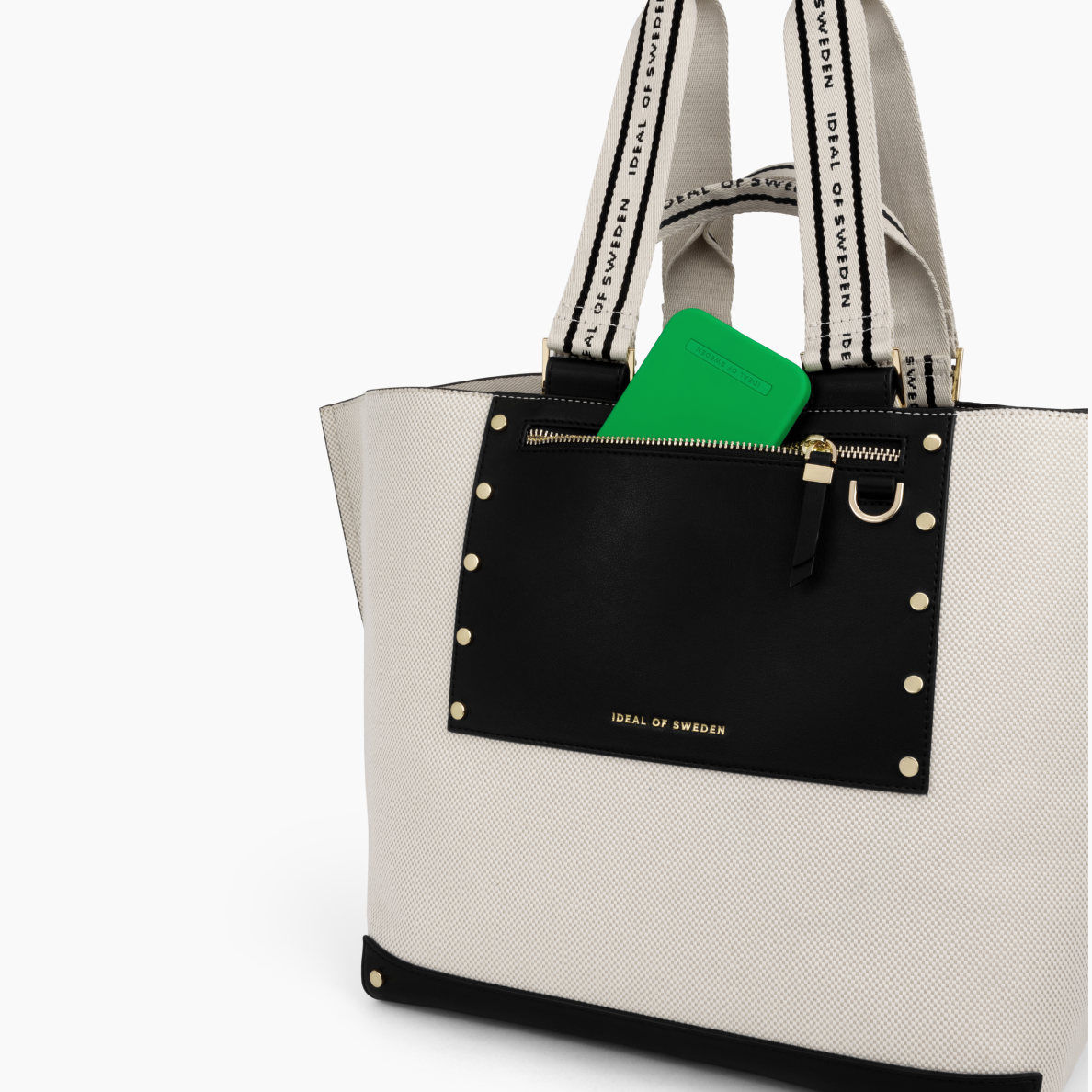 Viola Tote iDeal Of Sweden Bag Canvas Noir 3