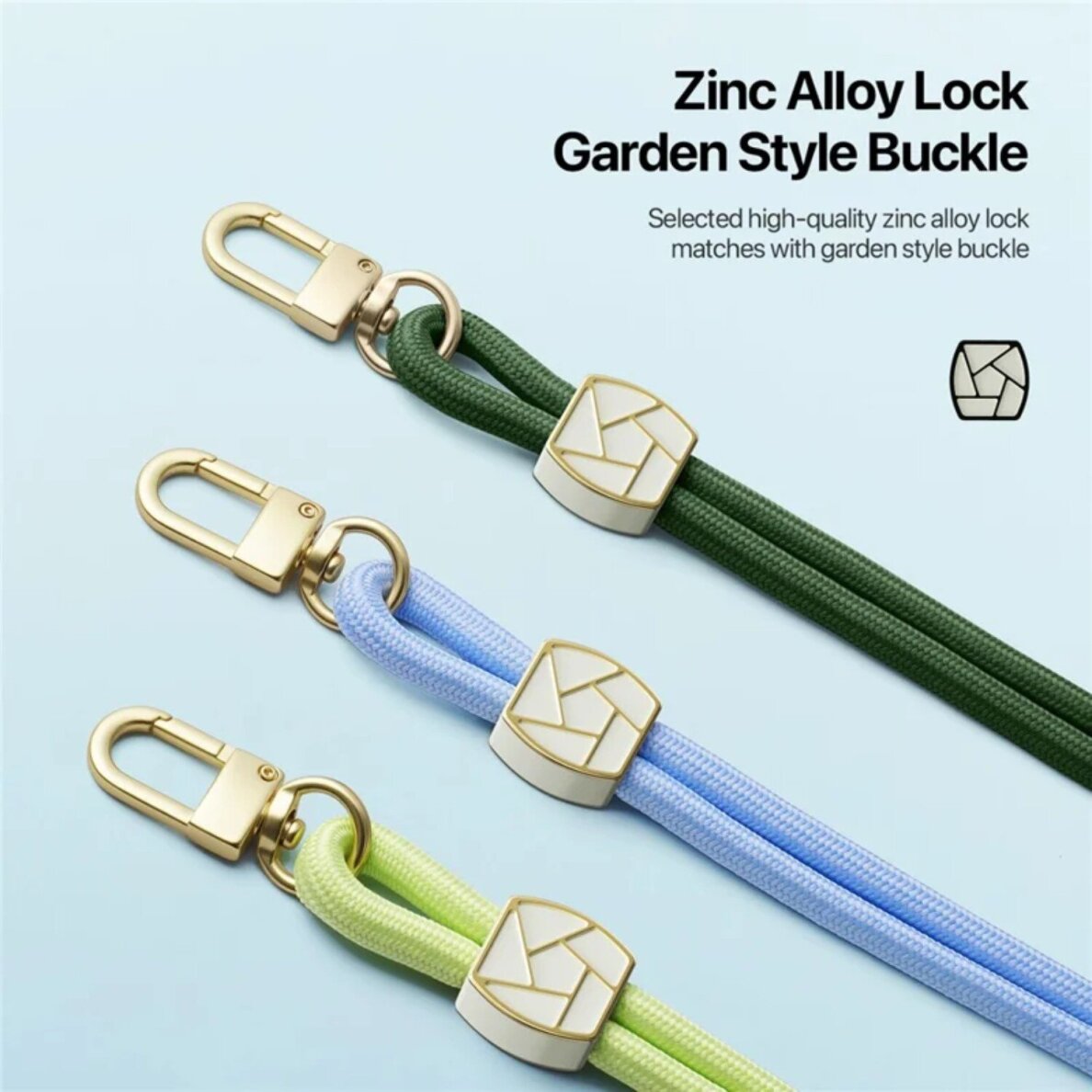 Virvutė mobiliam telefonui green DUX DUCIS Garden Series Broken Ice 5