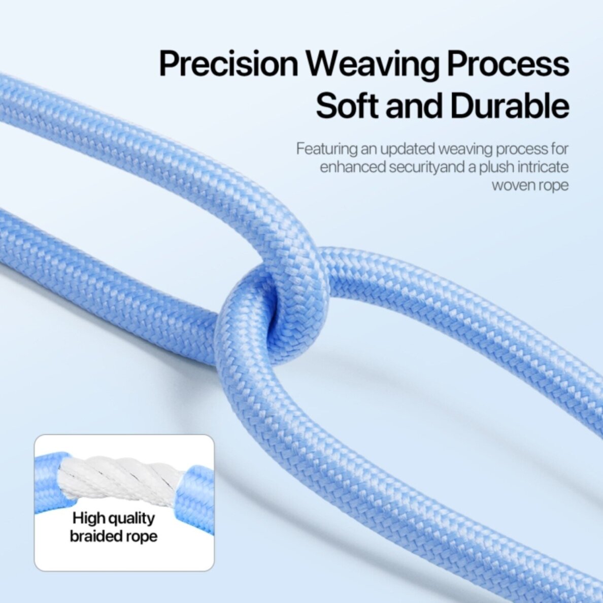 Virvutė mobiliam telefonui light blue DUX DUCIS Plaz Series 2