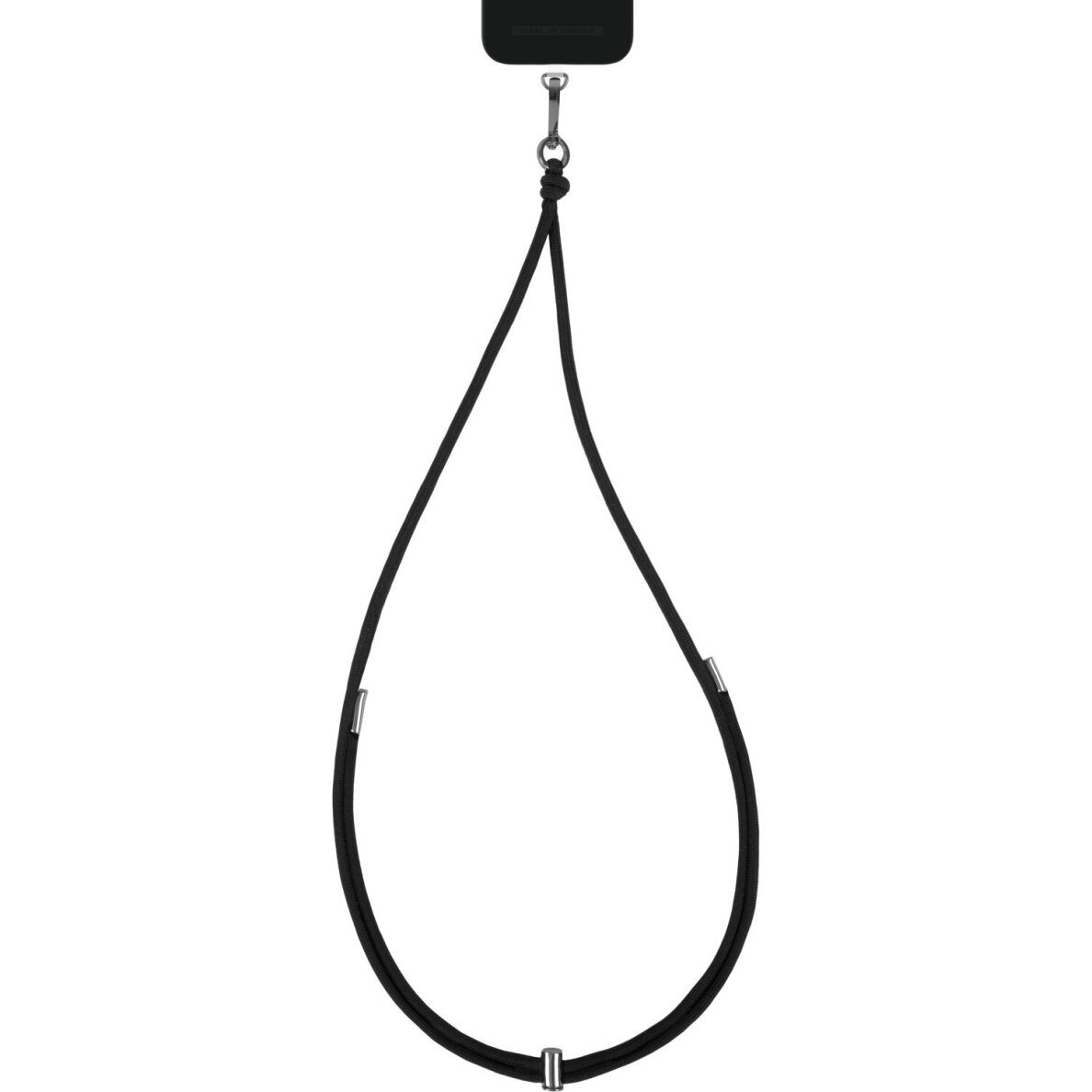 Virvutė telefonui iDeal Of Sweden Cord Strap Coal Black Gold