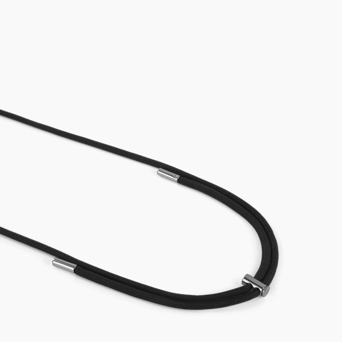 Virvutė telefonui iDeal Of Sweden Cord Strap Coal Black Gold 2