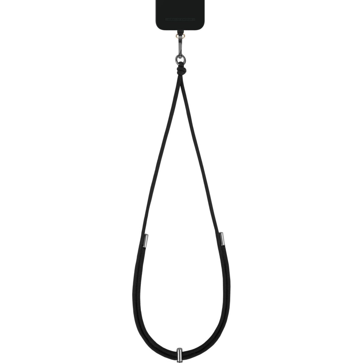 Virvutė telefonui iDeal Of Sweden Cord Strap Coal Black Gold 3