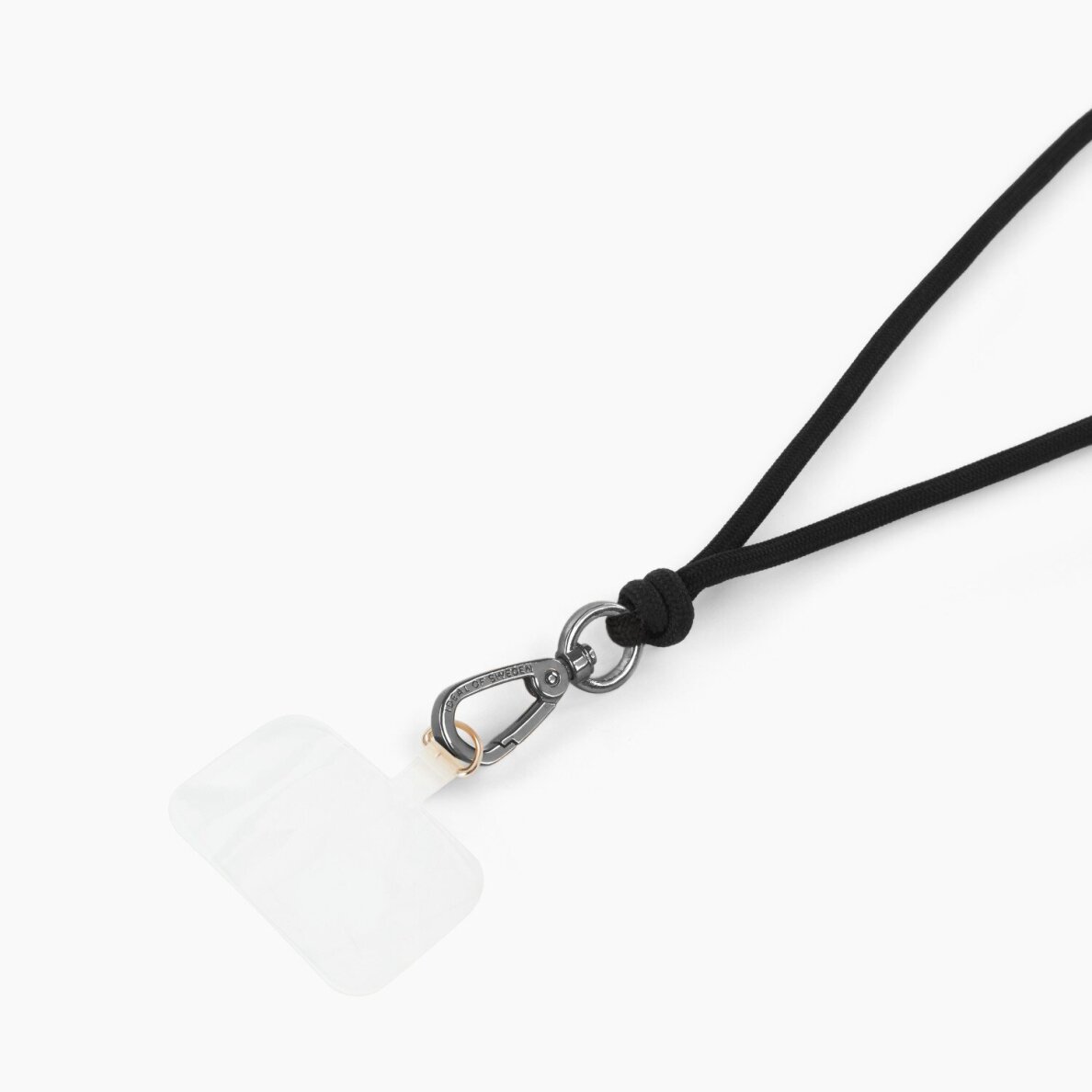 Virvutė telefonui iDeal Of Sweden Cord Strap Coal Black Gold 1