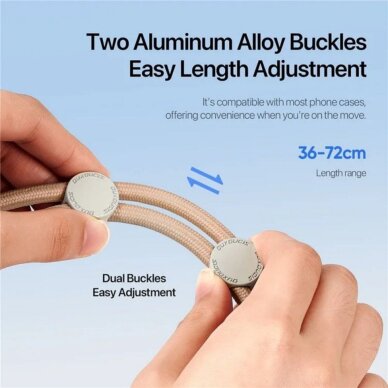 Virvutė mobiliam telefonui beige DUX DUCIS Plaz Series 2