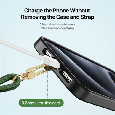 Virvutė mobiliam telefonui green DUX DUCIS Garden Series Broken Ice 8