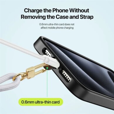 Virvutė mobiliam telefonui grey DUX DUCIS Garden Series Broken Ice 6