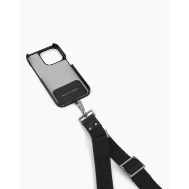 Webbing Phone Strap iDeal Of Sweden Noir 1