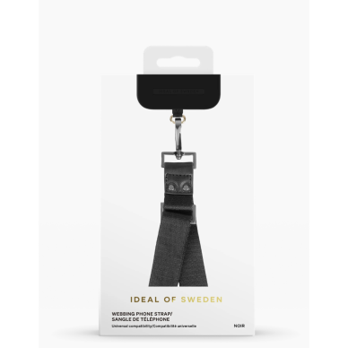 Webbing Phone Strap iDeal Of Sweden Noir 3
