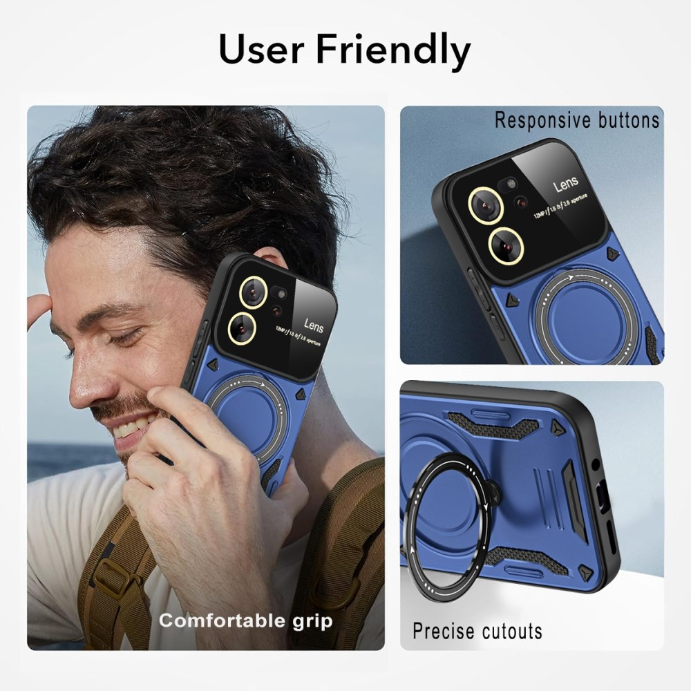 Xiaomi 13T / 13T PRO black Magsafe KICKSTAND nugarėlė 7