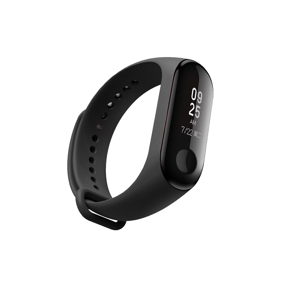 Xiaomi Mi Smart Band 4 / Mi Band 3 black apyrankė Flexible Silicone